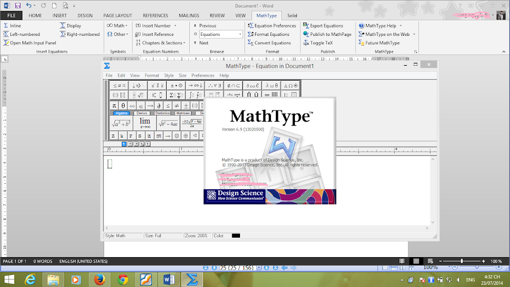 download the new version for windows MathType 7.6.0.156